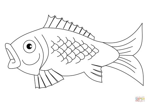 Disegno Di Pesce Da Colorare Disegni Da Colorare E Stampare Gratis