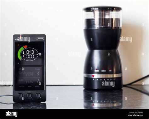 Npower Smart Meter Home Display Stock Photo Alamy