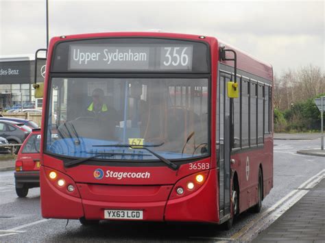 Stagecoach 36583 Yx63lgd On Route 356 At Lower Sydenham Flickr