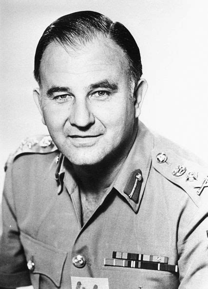 Portrait Of General Peter Walls Head Of Combined Operations In Rhodesia