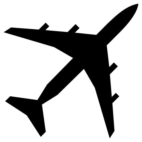 Fichierairplane Silhouette 45degree Anglesvg — Wikipédia