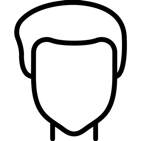 Man Hair Head Vector Svg Icon Svg Repo