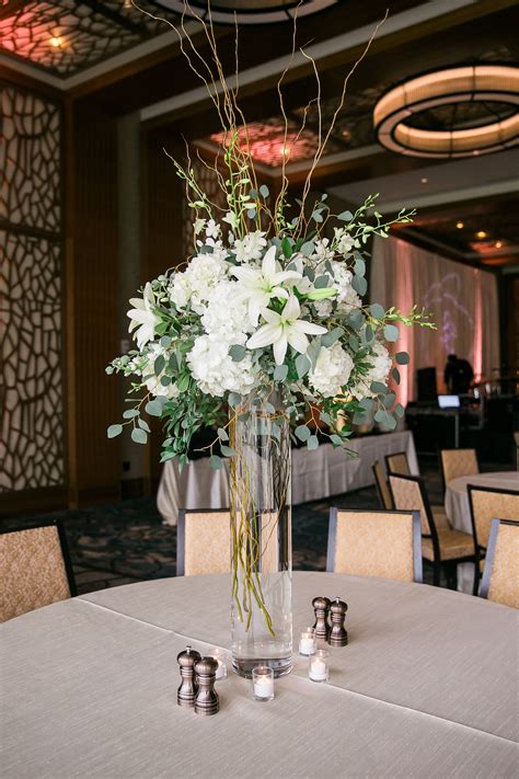 lilies and orchids for a may wedding at the westin — flowers by tami elegant wedding