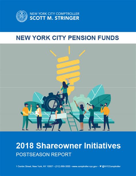 Shareowner Initiatives Postseason Report Office Of The New York City