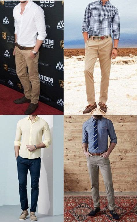 Khakis A Mans Guide To Fit And Style Khakis Outfit Style Fashion