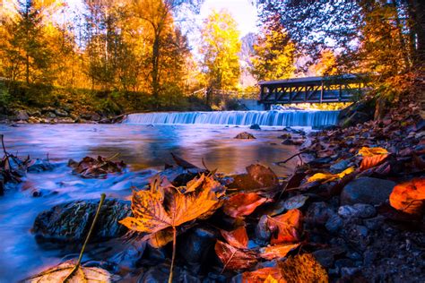 Herbst Foto And Bild Natur Landschaft Fluss Bilder Auf Fotocommunity