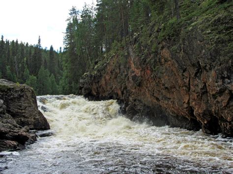 Kiutaköngäs Rapids Oulanka National Park Kuusamo Finland By Wolverica