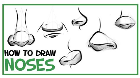 How To Draw Noses Cartooning 101 5 Youtube