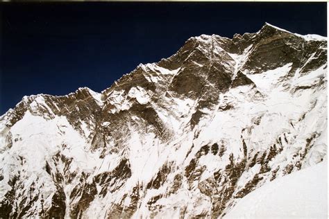 Lhotse South Face ~ Lhotse 8516m Is The 4th Hightest Mount Flickr