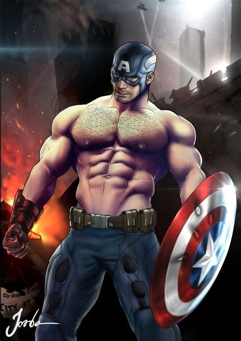 Captain America Xmen Caricature Animated Anatomy Captain America Art Gay Comics Marvel