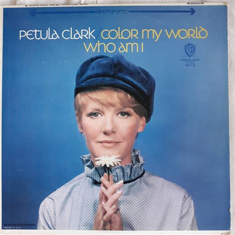 Vintage Vocals Lp Colour My World Who Am I By Petula Clark Etsy