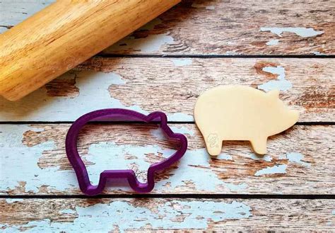 Pig 3 Or Piggy Bank Cookie Cutter And Fondant Cutter And Clay Cutter