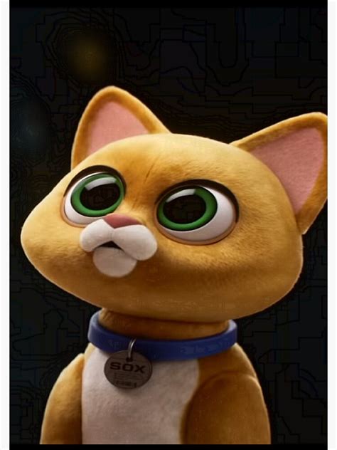 Sox Buzz Lightyears Robotic Cat Companion Pixars Animated Film Lightyear Spiral Notebook