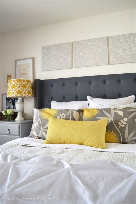 12 Charming Bedroom Ideas Grey Headboard Idea On Budget To Try