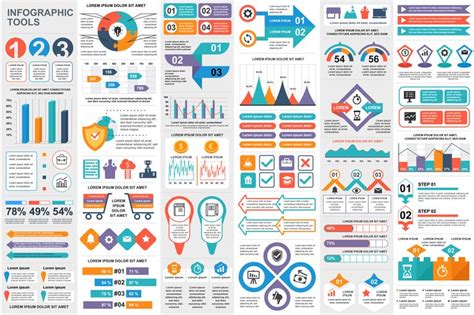 Infographic Elements Data Visualization Vector Design