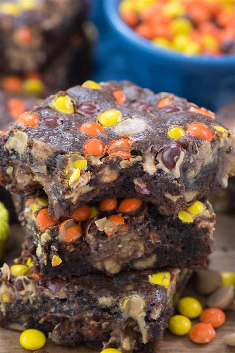 Ultimate Reeses Brownies Crazy For Crust