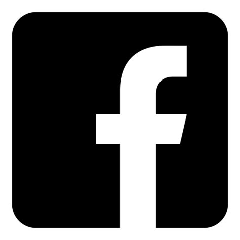 Facebook Logo Black And White Transparent Png Arts