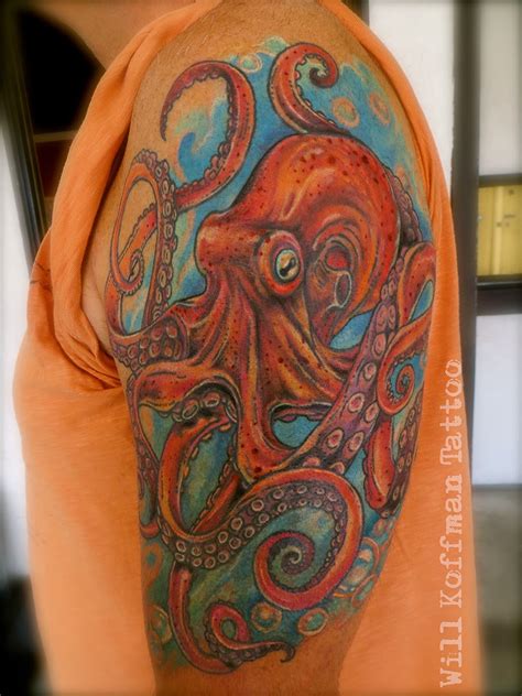 Will Koffman Tattoo Octopus