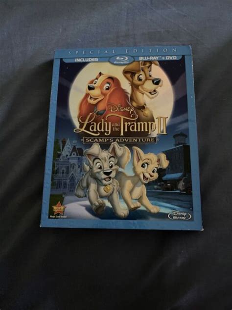 Lady And The Tramp 2 Scamps Adventure Blu Ray With Slipcover Free