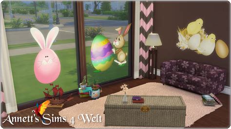 Sims 4 Ccs The Best Easter Wall Deco Part 1 By Annett85