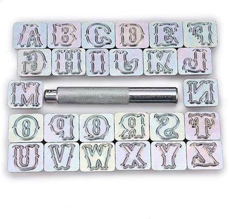 Alphabet Stamp Tools Set Leather Craft Stamping Tools Leather Art Craft