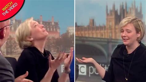 Stella Creasy Mp Slams Head On Desk In Excruciating Tv Brexit Clash With Tory Mp Mirror Online