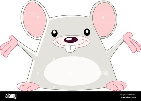 Single Young Mouse Stock Vector Images Alamy