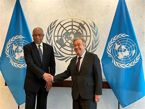 Novo Embaixador De Angola Na Onu Apresenta Cartas Credenciais E Destaca Cooperação Em Questões