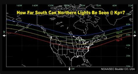 Northern Lights Tonight How Far South You Could See The Dancing Rays