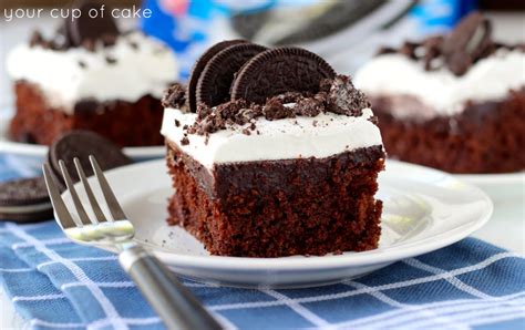Even when you grow up. Easy Oreo Cake and Signed Cookbook Giveaway - Your Cup of Cake