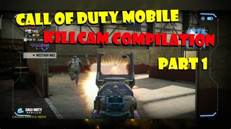 Killcam Compilation Part 1 Call Of Duty Mobile Theworldofluis Youtube