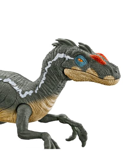 Figurina Jurassic World Epic Attack Velociraptor Mattel