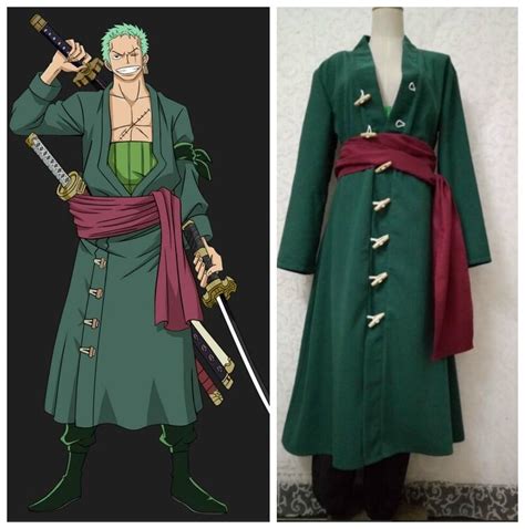 Jp Anime One Piece Roronoa Zoro Cosplay Clothes After Two Years The