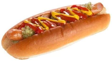 Thick Sausage Sticks Out Huge Hot Dog Kings Dog For Burger King