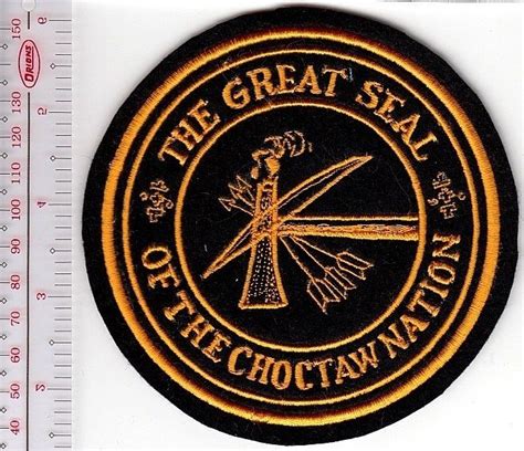 Indian Tribal Seal Oklahoma The Great Seal Of The Choctaw Nation Durant