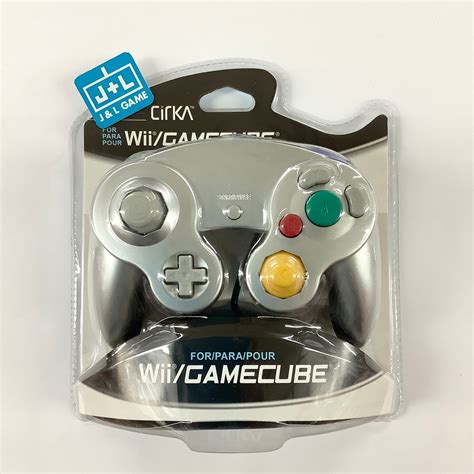 Cirka Gamecubewii Wired Controller Silver Gc Gamecube Jandl