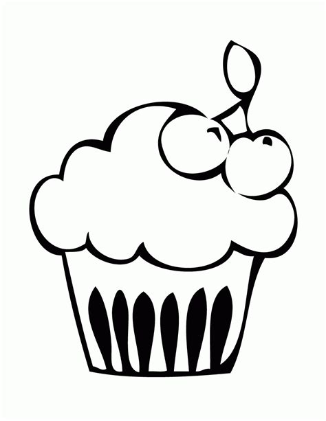 Free Free Printable Cupcake Coloring Pages Download Free Free
