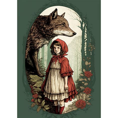little red riding hood post stone