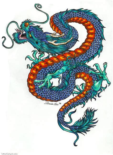 Dragon Tattoo Design By Raynehawk Tattoology Free Download Picture