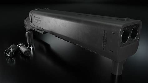 Shotgun Dx 12 3d Model Cgtrader