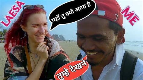 🏖 I Explore With Russian Girl In Goa Goa Vlog Goa Arambol Goa Russian Girls Youtube