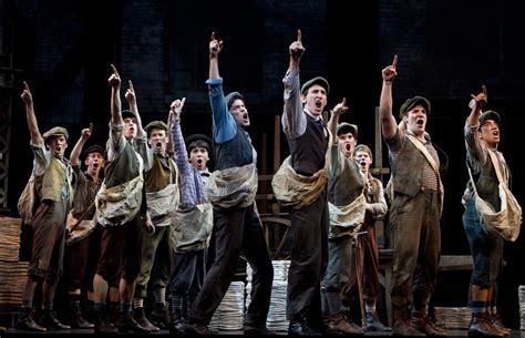 ‘newsies The Musical Review The New York Times