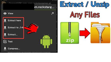 How To Extract Or Unzip Any Files On Android In 2022 Youtube