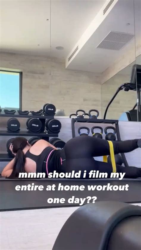 Kylie Jenner Sexy Ass Booty Workout Video Fappenist