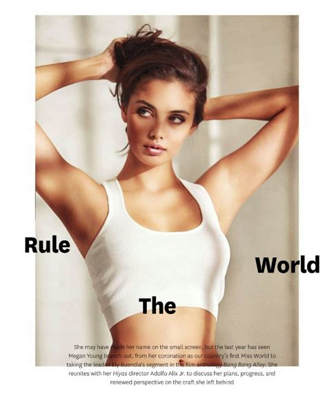 Savage is a popular song by megan thee stallion | create your own tiktok videos with the savage song and explore 21.5m videos made by new and popular creators. ChatBoutBeautiful: Megan Young for Rogue december 2014.