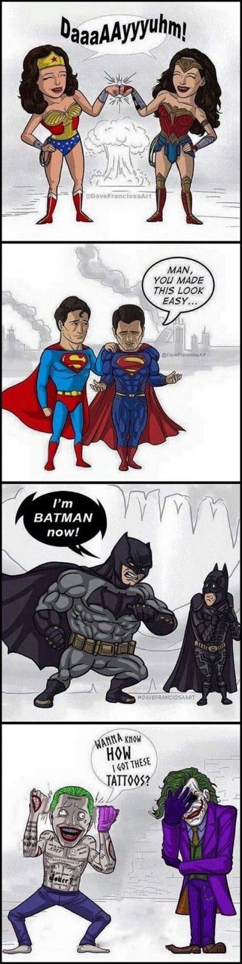 Marvel Dc Comics Bd Comics Marvel N Dc Funny Comics Humor Batman Batman Vs Superman Funny