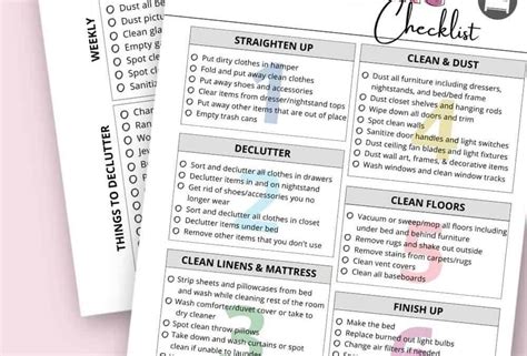 The Ultimate Bedroom Cleaning Checklist Daily Weekly And Deep Cleaning