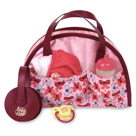 The most common diaper toy material is fabric. Baby Alive 3-in-1 Travelin' Diaper Bag - Toys & Games ...