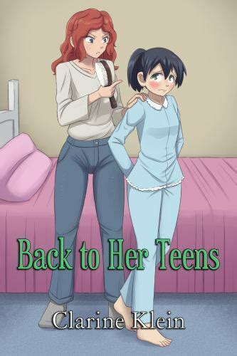 back to her teens a lesbian ageplay spanking romance by klein clarine bran 9781733935005