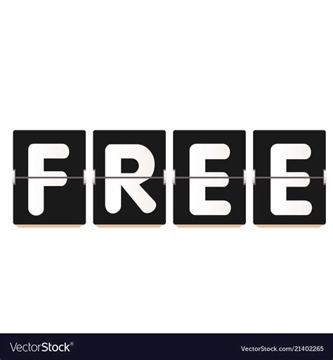 Free White Text Black Background Image Royalty Free Vector